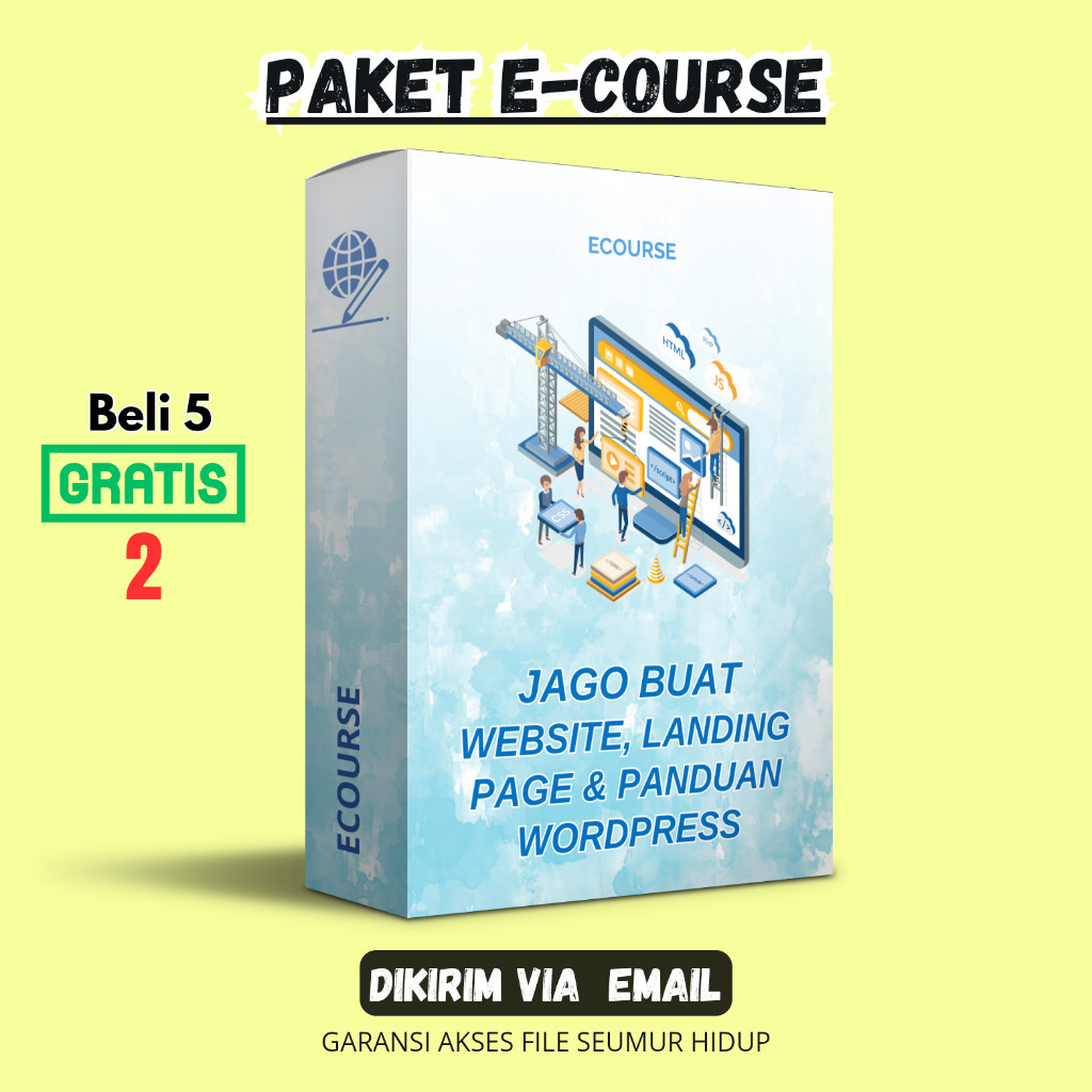 (03) ECOURSE - Jago Buat Website, Landing Page & Panduan Wordpress