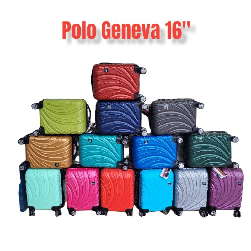 Jual Koper 16 Inch Original Anti Pecah Ukuran Cabin Pesawat - Polo ...