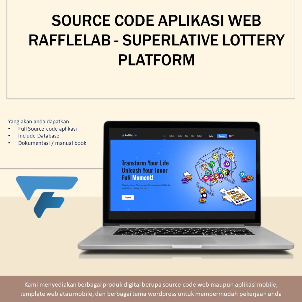 Jual SOURCE CODE APLIKASI WEB RAFFLELAB - SUPERLATIVE LOTTERY PLATFORM ...