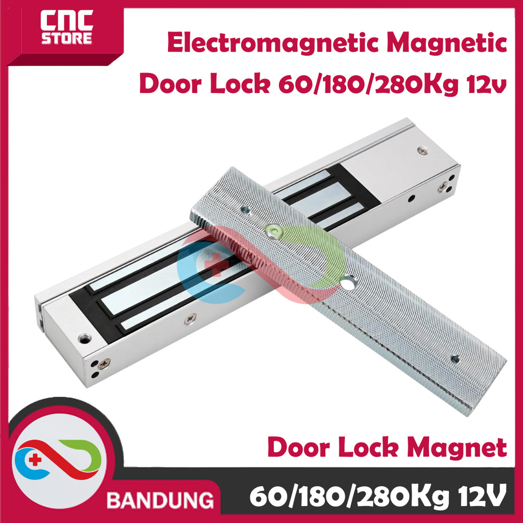Jual Electromagnetic Magnetic EM Door Lock Mlock Kunci Magnet 600/350 ...