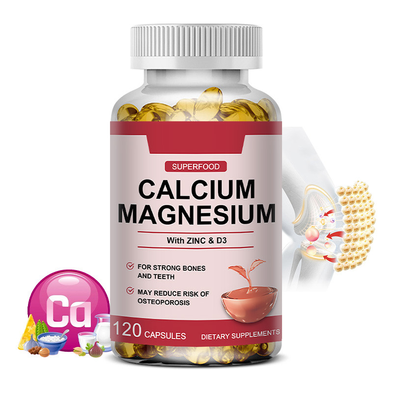 Jual Kalsium Magnesium Seng & D3 Kompleks - 120 Kapsul - Suplemen ...