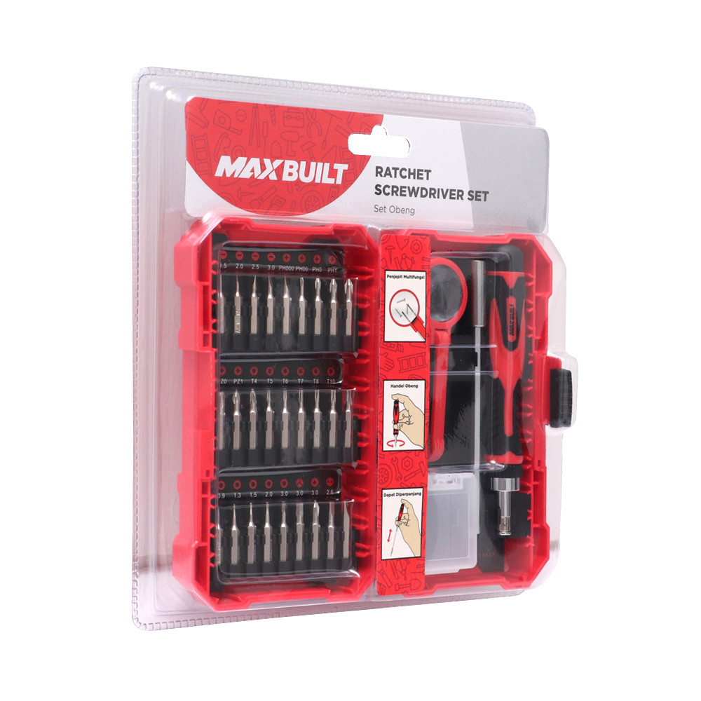 Jual AZKO Maxbuilt Set 31 Pcs Kunci Rachet Presisi & Obeng Screwdriver ...