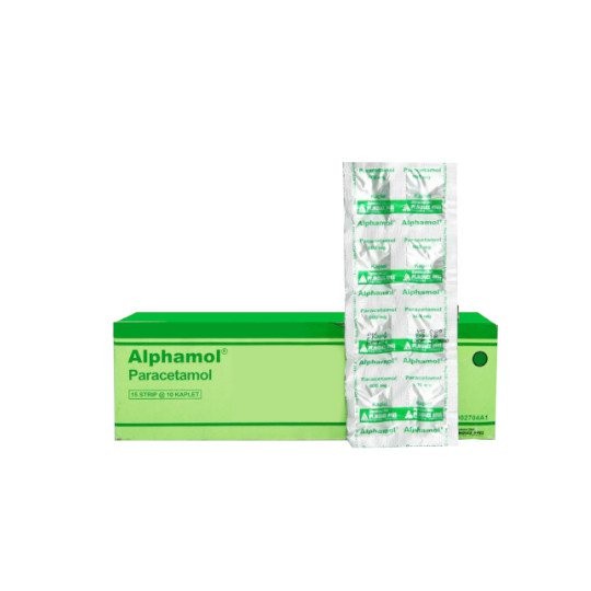 Jual Alphamol Paracetamol strip / mengurangi nyeri dan sakit kepal ...