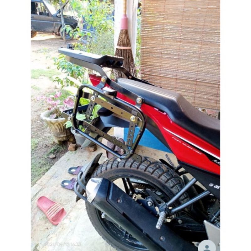 Jual paket lengkap breket box geser dan sb2000 breket box set vixion ...