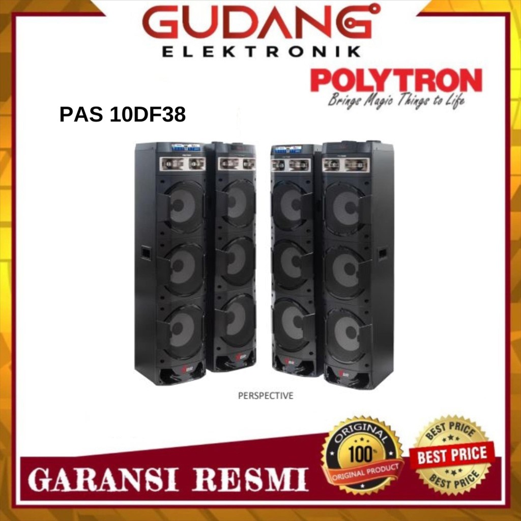 Jual SPEAKER POLYTRON PAS 10D38 BLUETOOTH ACTIVE SPEAKER PAS 10DF38 ...