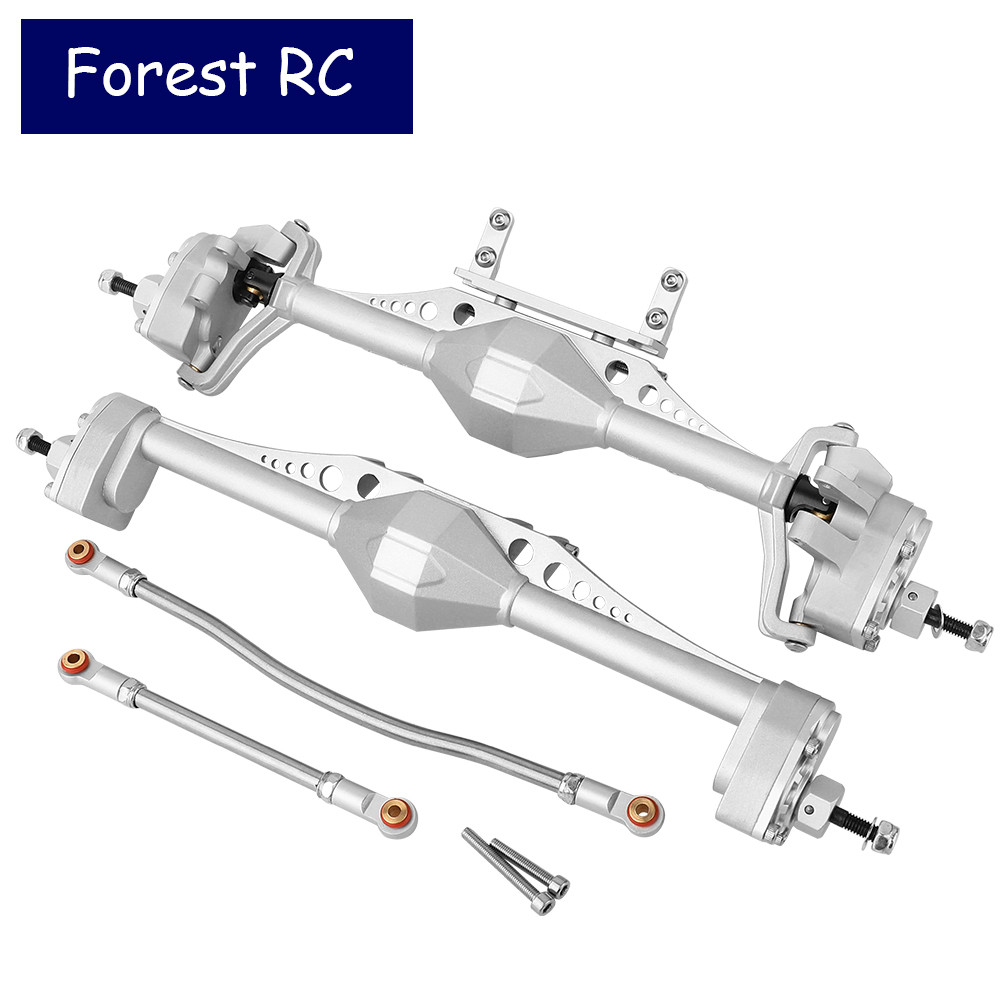 thumbnail interactive-video image 1 of KYX Metal Complete Portal Axle Set (Front & Rear) For Axial Capra 1.9 UTB - 1/10 RC Crawler 1 of 6