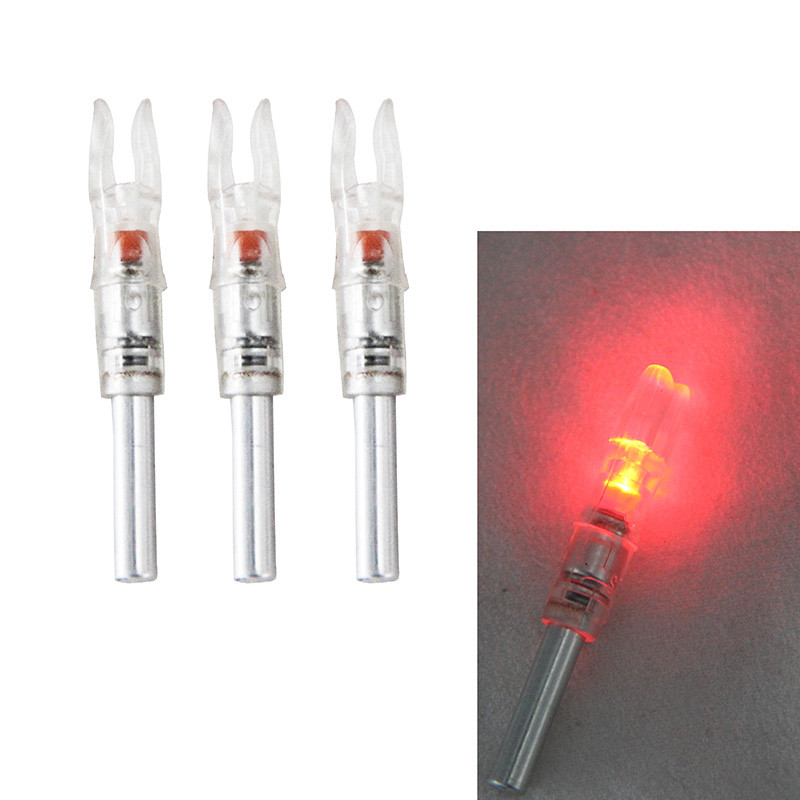 Jual 3 Pieces 5.3mm Automatically Lighted Nock X Size Compound Bow Led ...