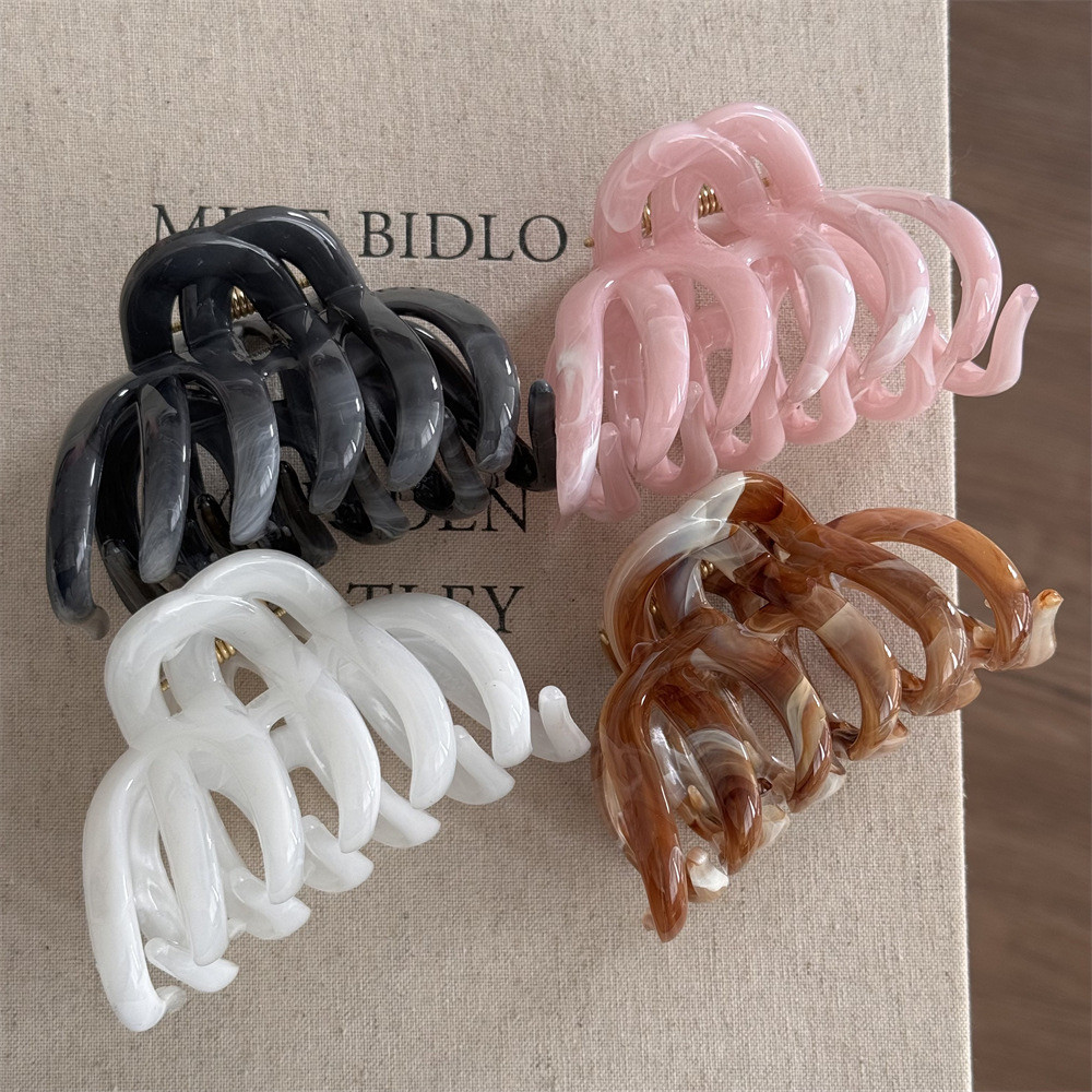 Jual Town Shell - Marble Jellyfish Korean Hair Claw / Jepit Rambut ...