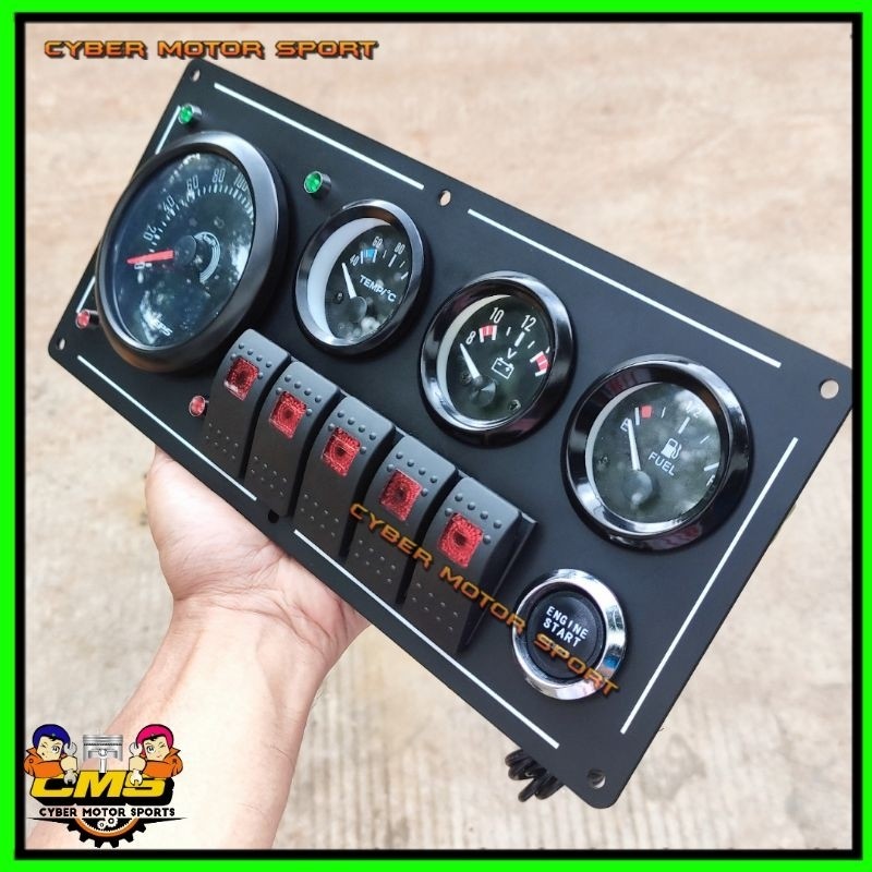 Jual Speedometer universal Analog classic gauge Speedometer GPS system ...