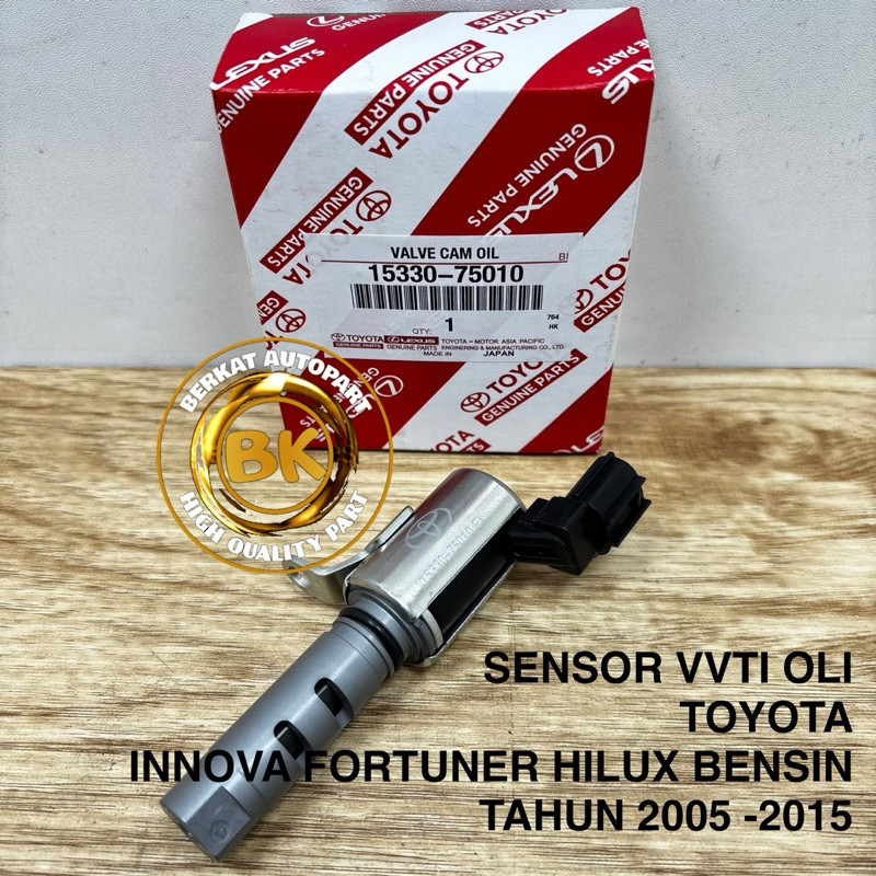 Jual SENSOR VVTI OLI VALVE CAM OIL OCV TOYOTA INNOVA INOVA FORTUNER ...