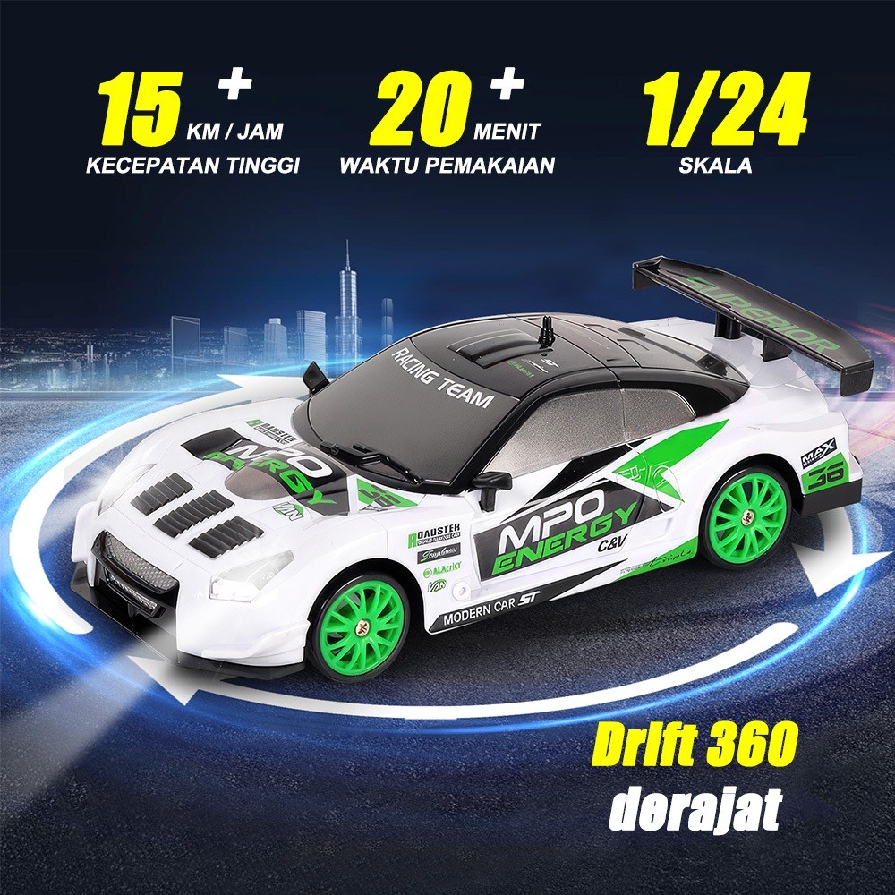 Jual Mobil Remote Control Mobil RC Drift Mainan RC Racing Anak 4WD ...