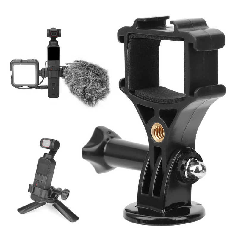 Jual Camera Expansion Bracket Frame Triple Cold Shoe Microphone ...