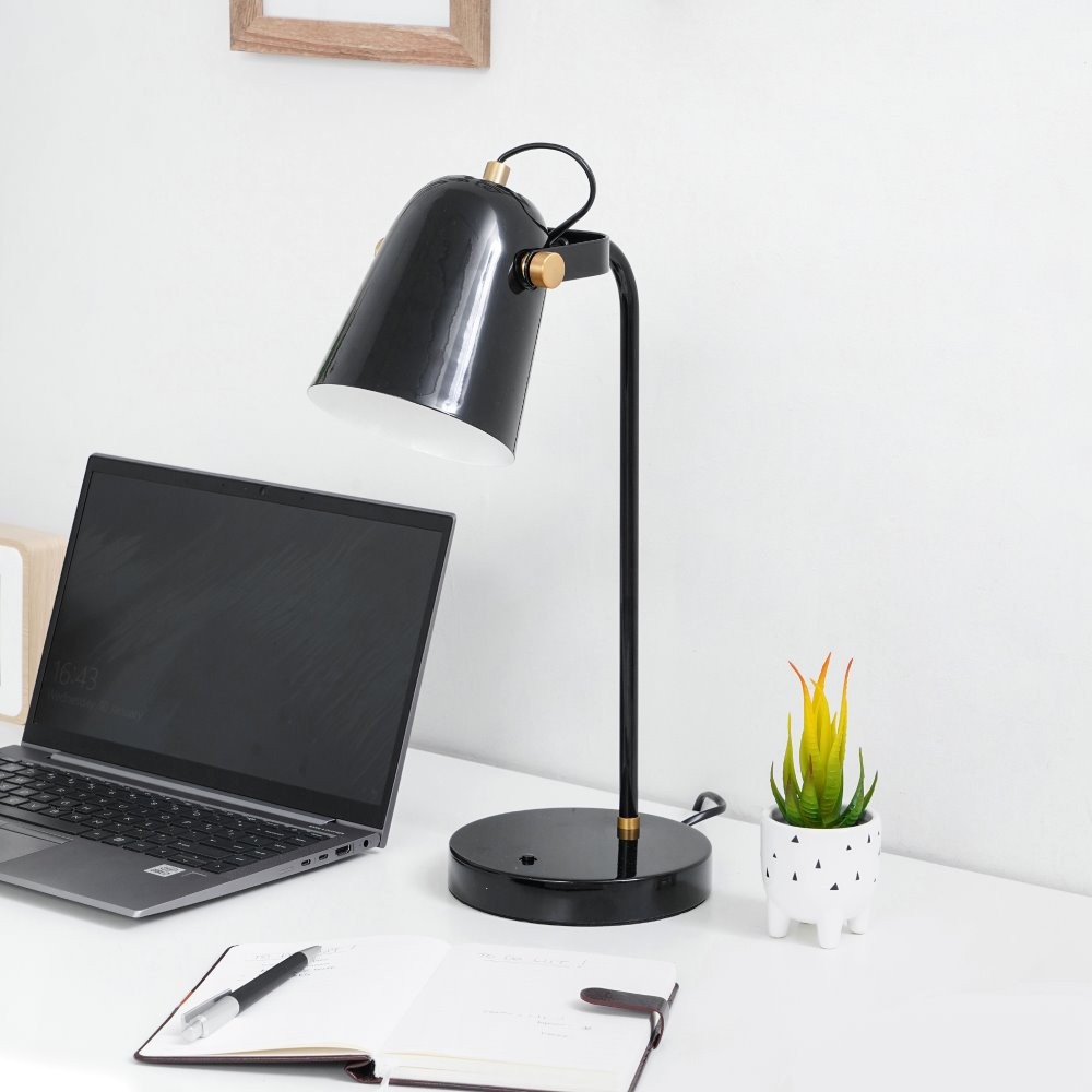 Jual Informa Gemma Lampu Meja - Hitam Multifunctional Table Lamp Lampu ...
