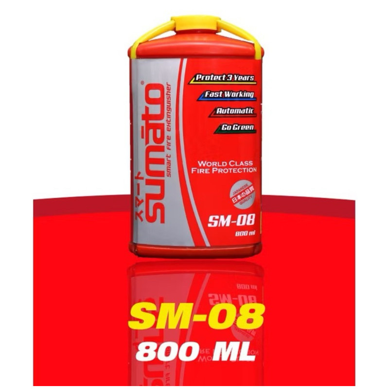 Jual Sumato SM-08 Apar Mini Pemadam Api Otomatis SM-08 Racun api 800ml ...