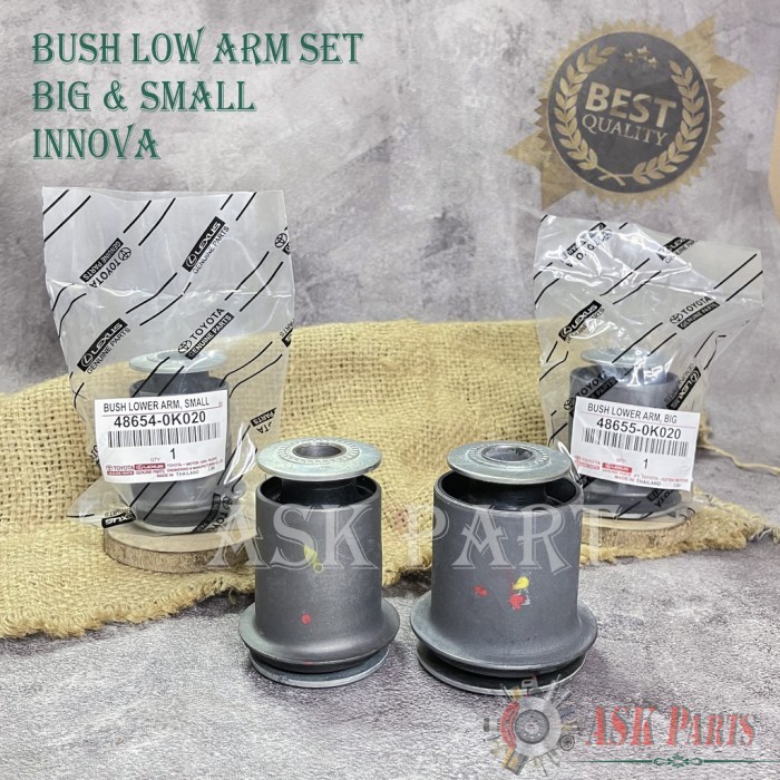 Jual BUSHING LOWER ARM BUSH SAYAP BAWAH SET BESAR DAN KECIL INNOVA ...