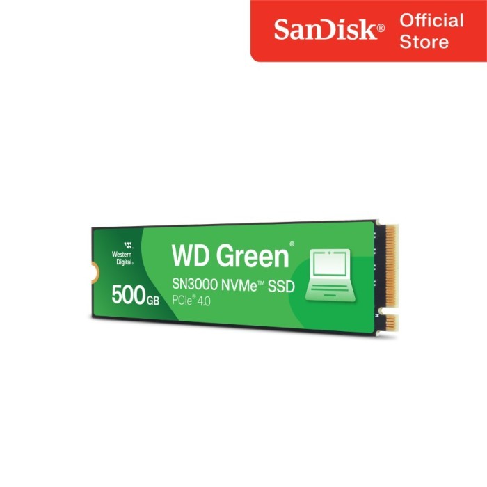 Jual WD Green SN3000 500GB 1TB 2TB - SSD M.2 NVMe PCIe Gen4 | Shopee ...
