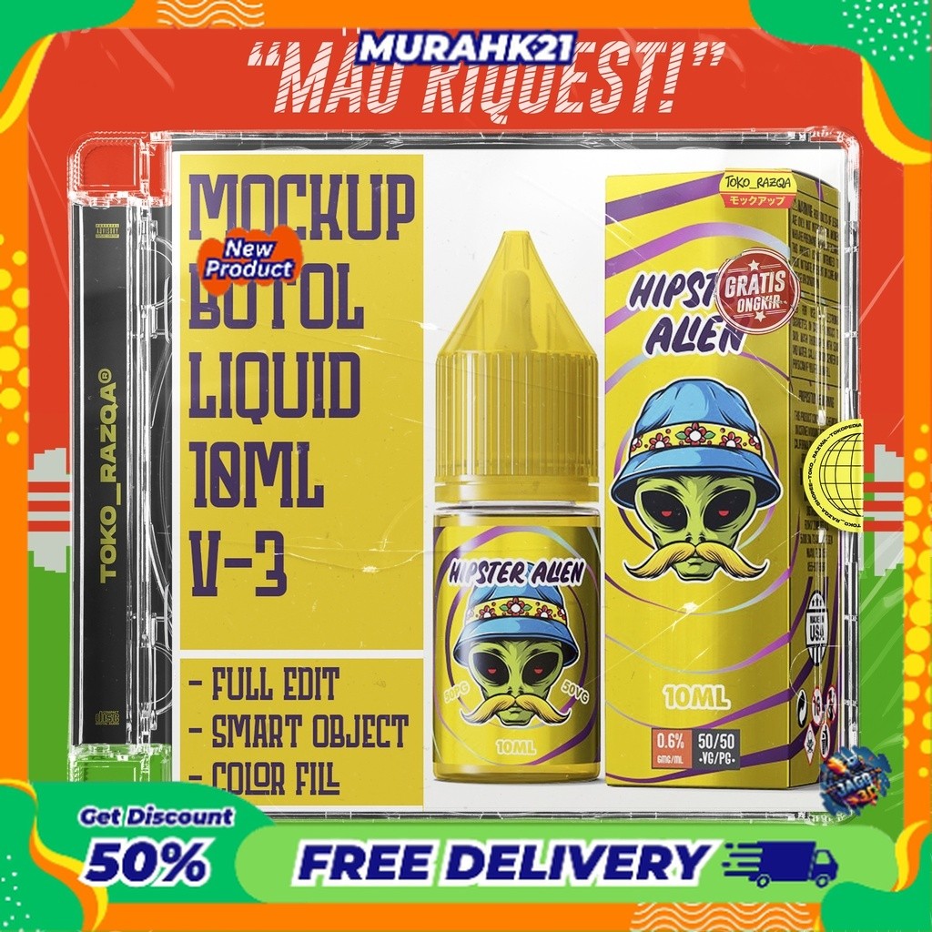 Jual Mockup Botol Liquid 10ml V-3 Mockup NEW MOCKUP | Shopee Indonesia