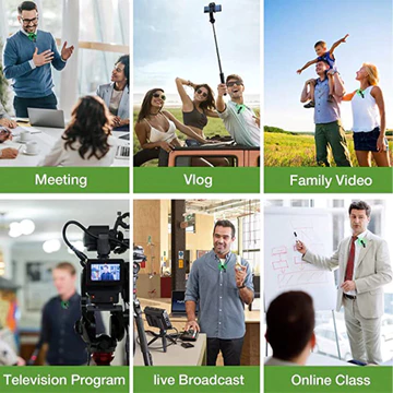 Mic Clip On Wireless K8 Mic Youtuber Vlog Live Streaming Microphone Usb Type C Mini Mikrofon Hp