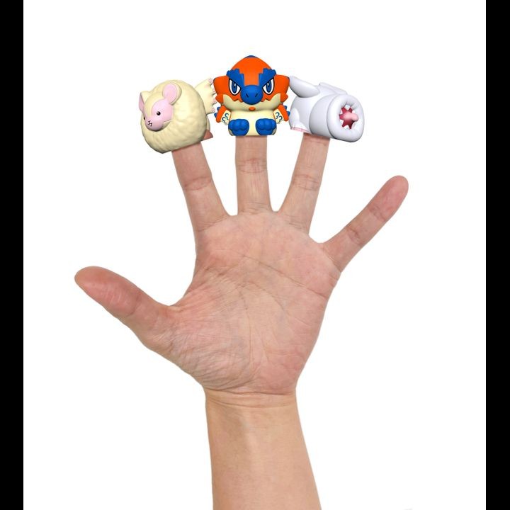 Jual Random Capcom Figure Builder Finger Puppet Monster Hunter Vol. 1 ...