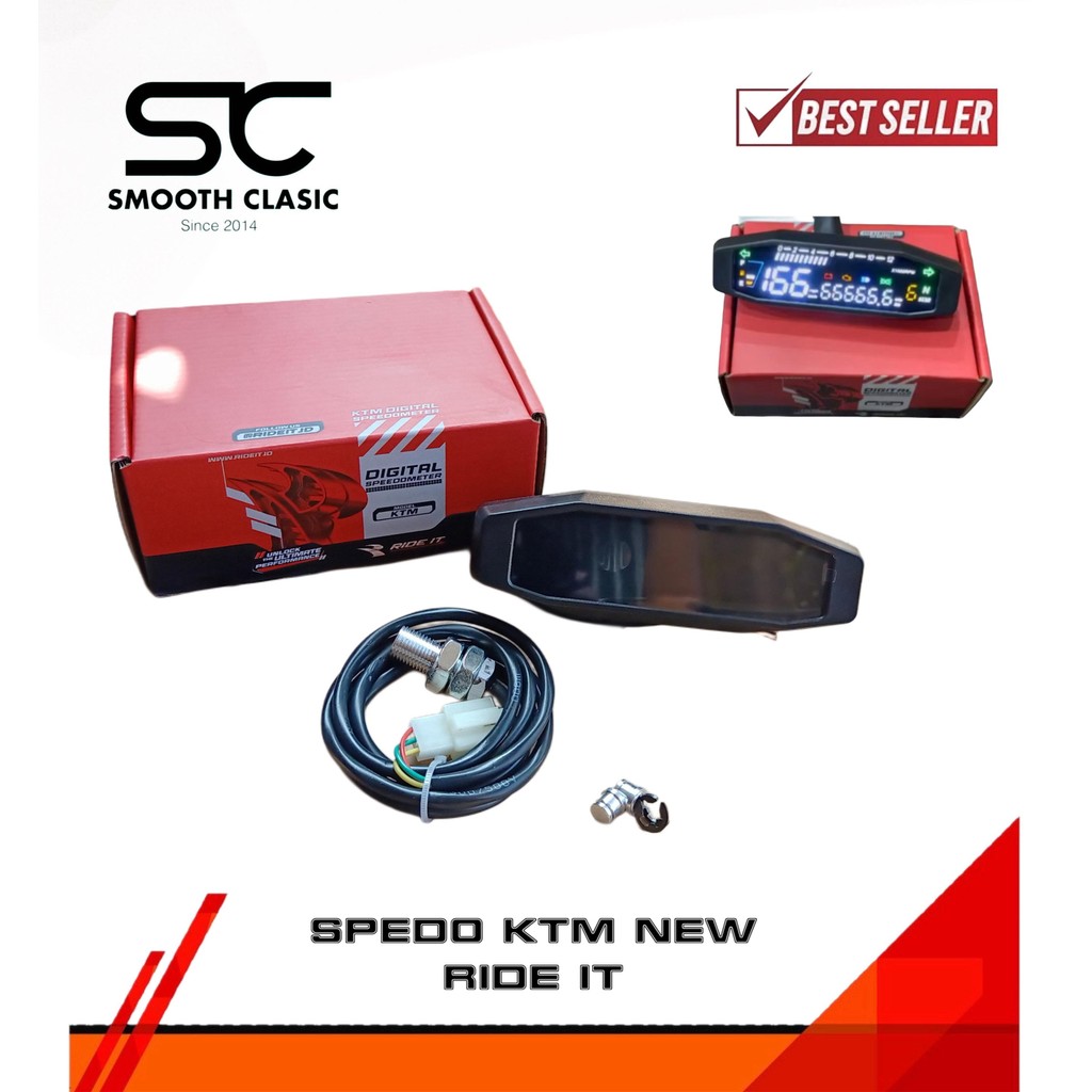 Jual Spidometer/Speedometer Digital KTM MINI,KAWASAKI Z1000,MODEL KOSO ...