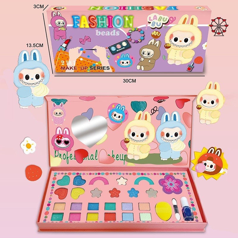 Jual Ferris Wheel Labubu Makeup Set Mainan Makeup Anak Riasan putri ...