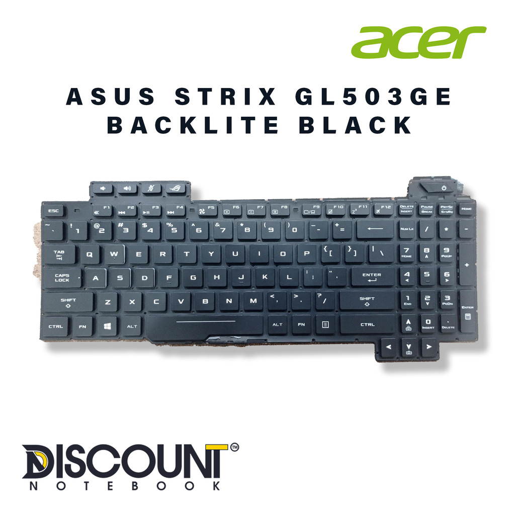 Jual KEYBOARD KIBOT LAPTOP GAMING ASUS ROG STRIX GL503 GL503G GL503GE ...