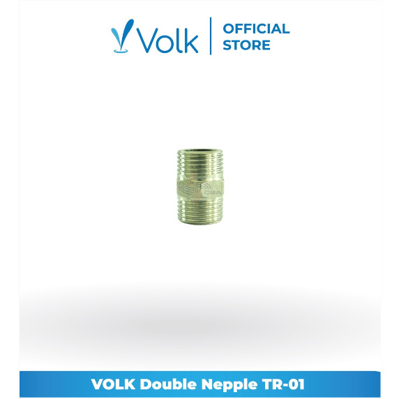 Jual DOUBLE NEPPEL 1/2'' INCH VOLK SAMBUNGAN DRAT LUAR | Shopee Indonesia