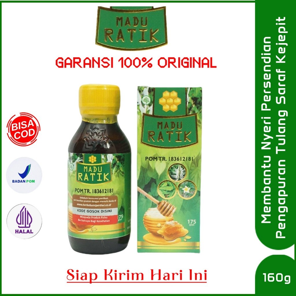 Jual Madu Ratik Original Herbal Untuk Atasi Asam Urat, Rematik ...