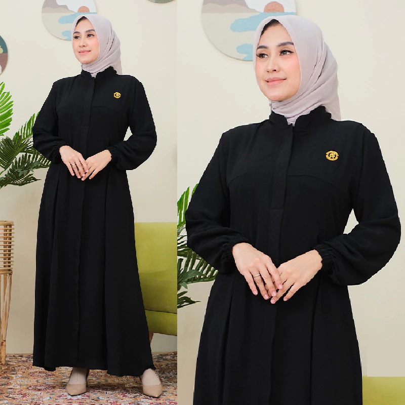 Gamis Salwa Crinkle Airflow Busui Friendly Nabil