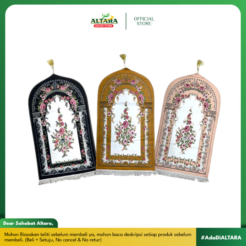 Sajadah Kubah Mini Arbain 35 x 65 cm  New Sajadah Tipis Suede