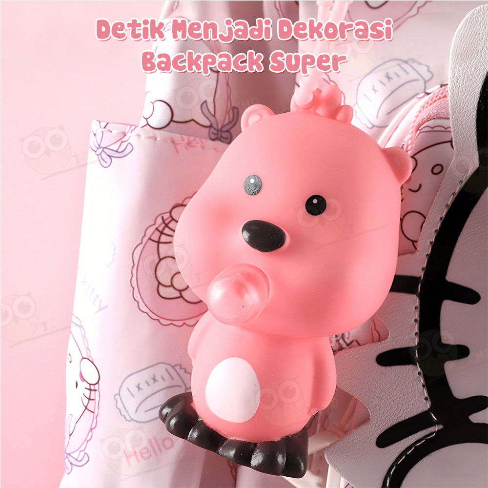 Jual Jcho Loopy Blow Bubbles Squishy Mainan Boneka Lucu Gantungan ...