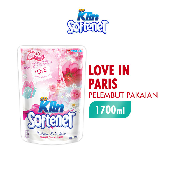 Jual SO KLIN SOFTENER MERAH REFIL 1700ML | Shopee Indonesia