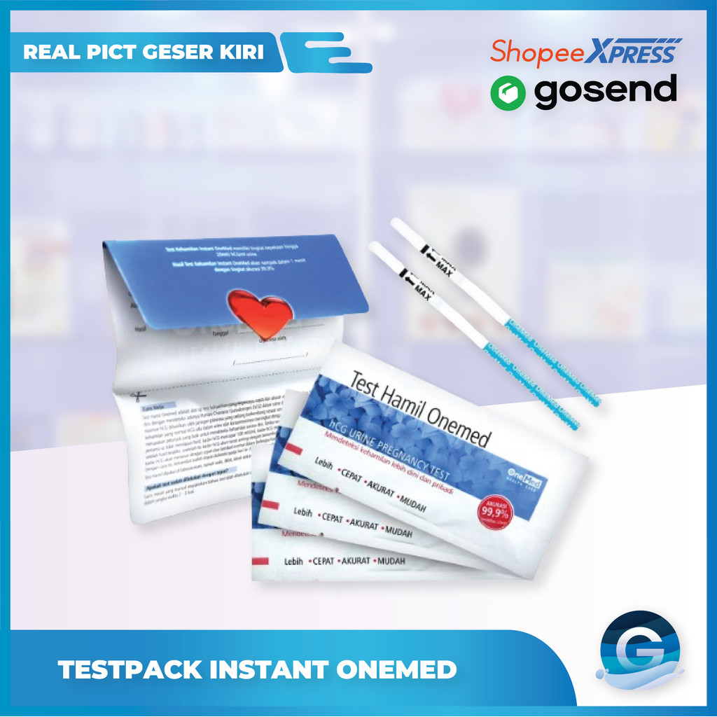 Jual Test pack Uji kehamilan Onemed tes kehamilan testpack tespek ...