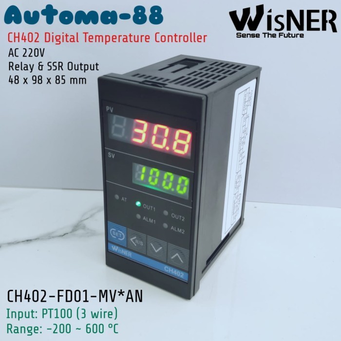 Jual GAE99 REX-C400 Input PT100 4-20mA 0-5V 1-5V Digital Controller ...