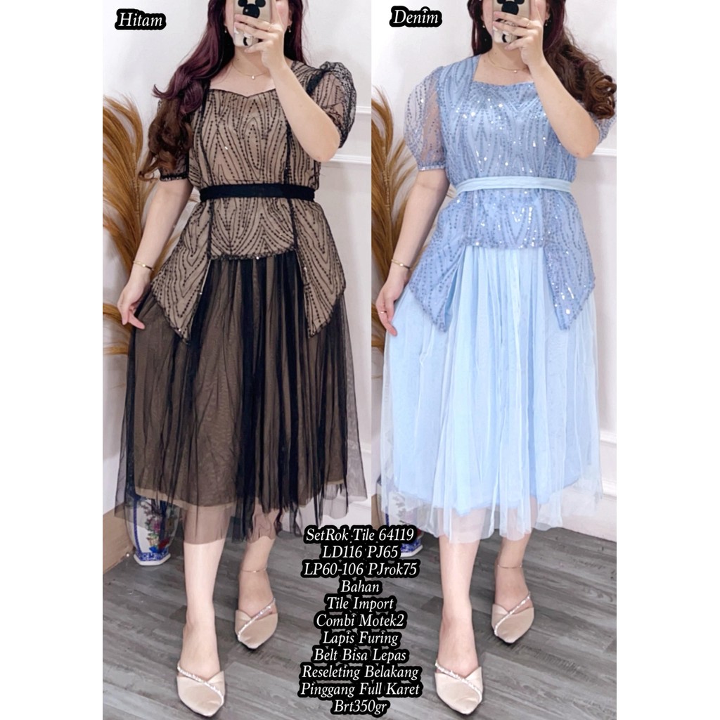 Jual NEW SET ROK TILE 64119 350GRAM#REALPICT | Shopee Indonesia