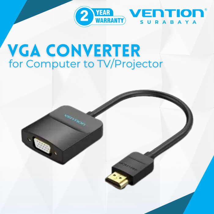 Jual Vention Converter HDMI to VGA Adapter Monitor & Proyektor ...