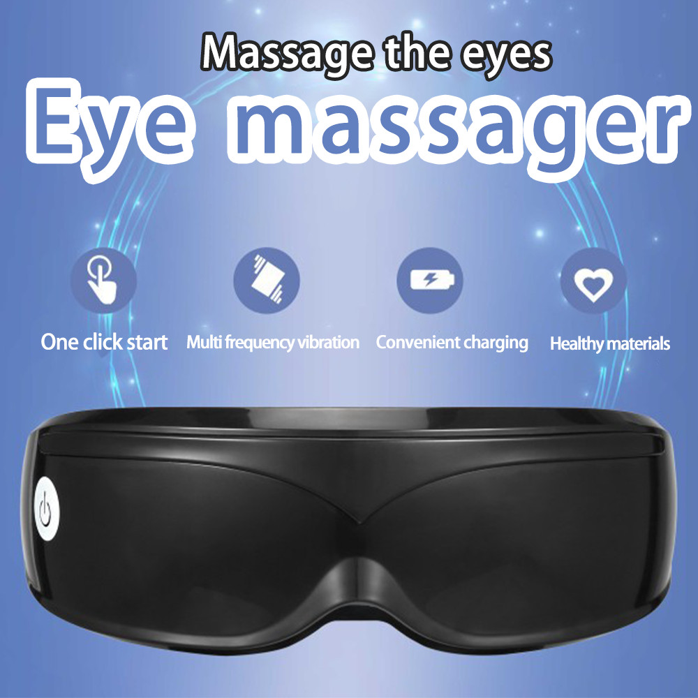 Jual Eye massager with 9 modes and multi frequency vibration 22 magnets ...