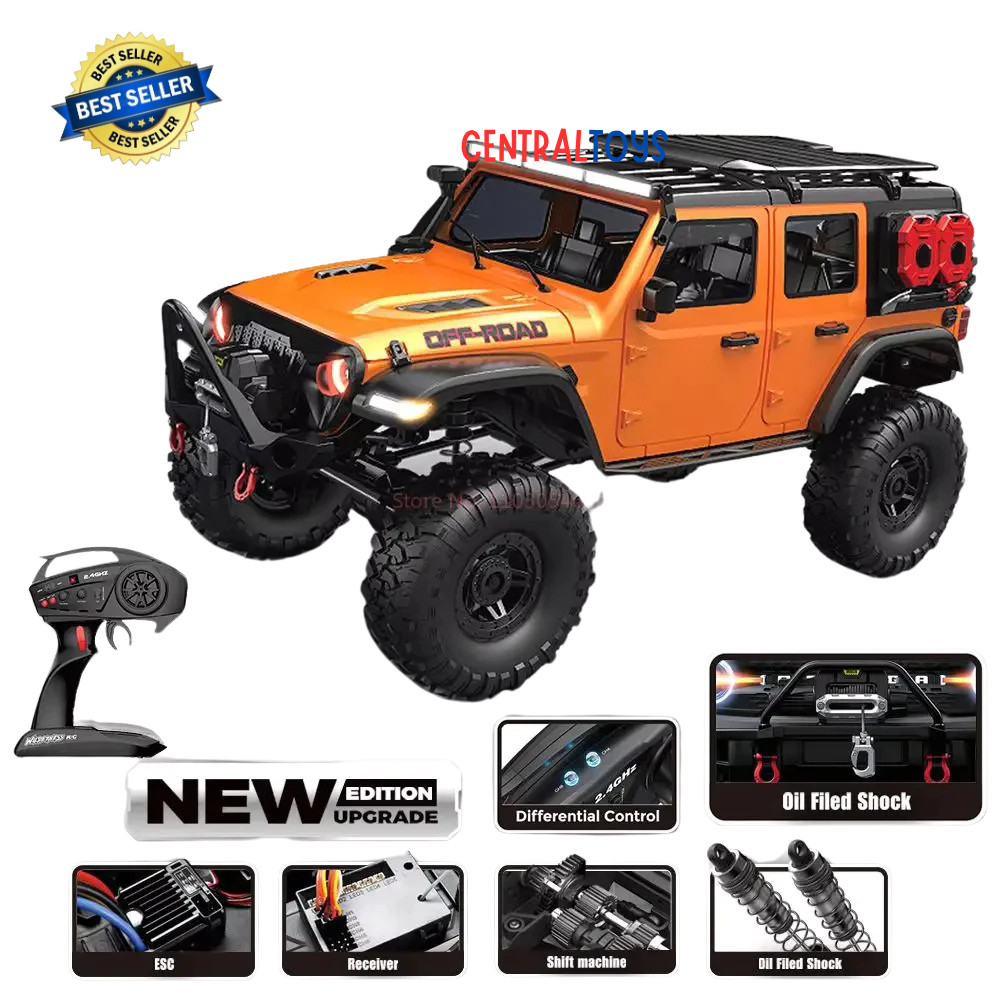 Jual HUANGBO HB-R1011-2 R1012-2 R1013-2 R1016-2 rc crawler 4WD 1/10 off ...