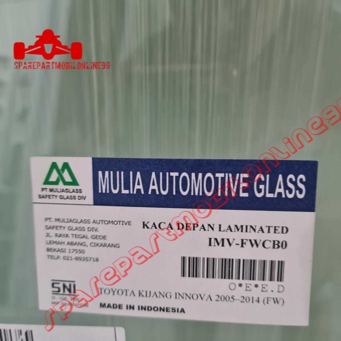 Jual Kaca Depan Toyota Innova 2004 2008 2012 Mulia | Shopee Indonesia