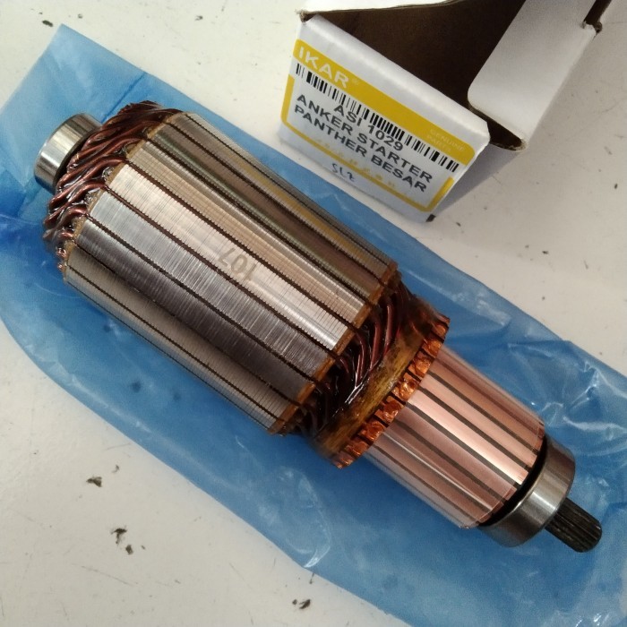 Jual COD Part New ANGKER ANKER STARTER ARMATURE SET panther 2.3 2.5 ...