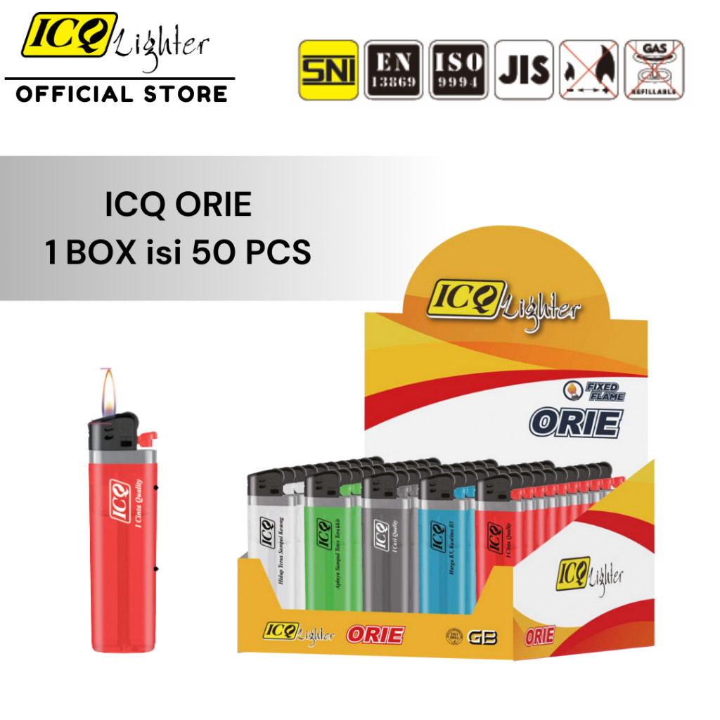 Jual Korek Api ICQ Orie Box - 50Pcs | Shopee Indonesia