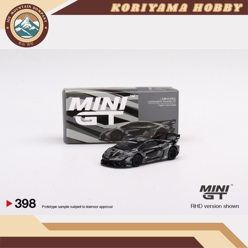 Jual Mini GT 398 LBWK Liberty Walk LB Works Lamborghini Huracan GT ...