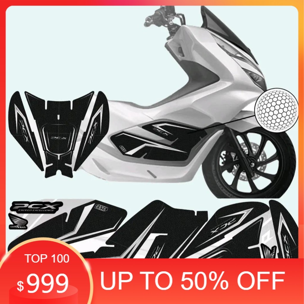 Jual Sticker Print & Cut Tankpad Fullset Honda PCX 150 Non Timbul Keren ...