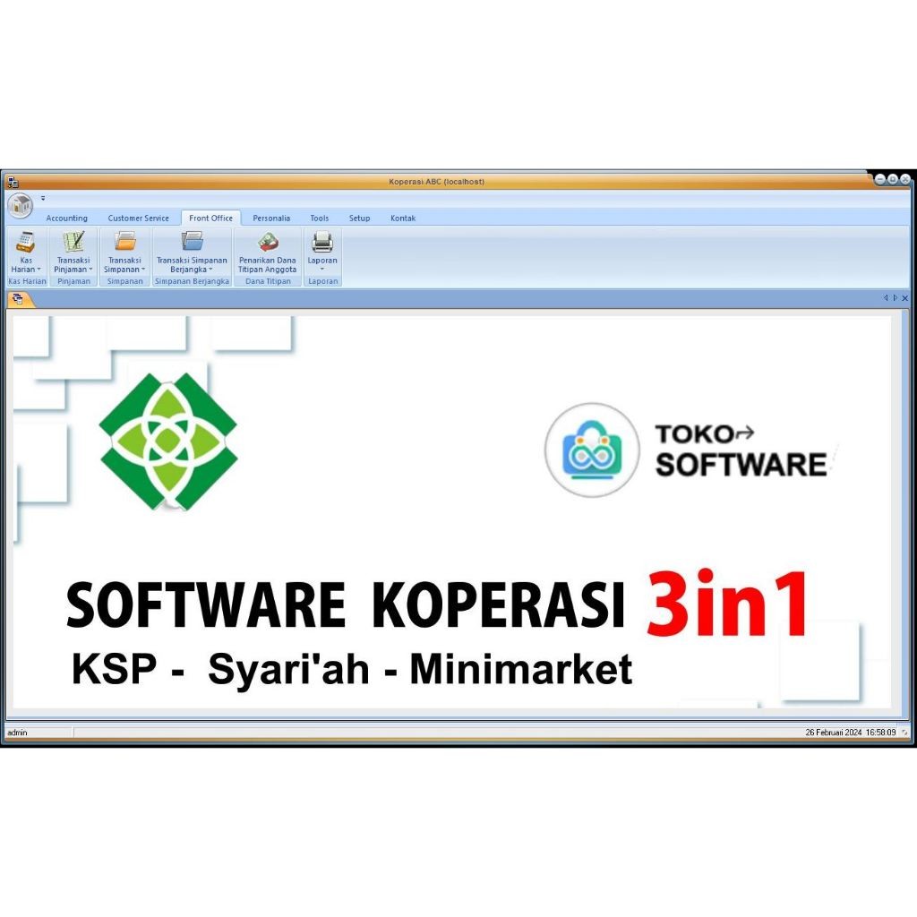 Jual Program Aplikasi Koperasi Simpan Pinjam 3in1 | Shopee Indonesia