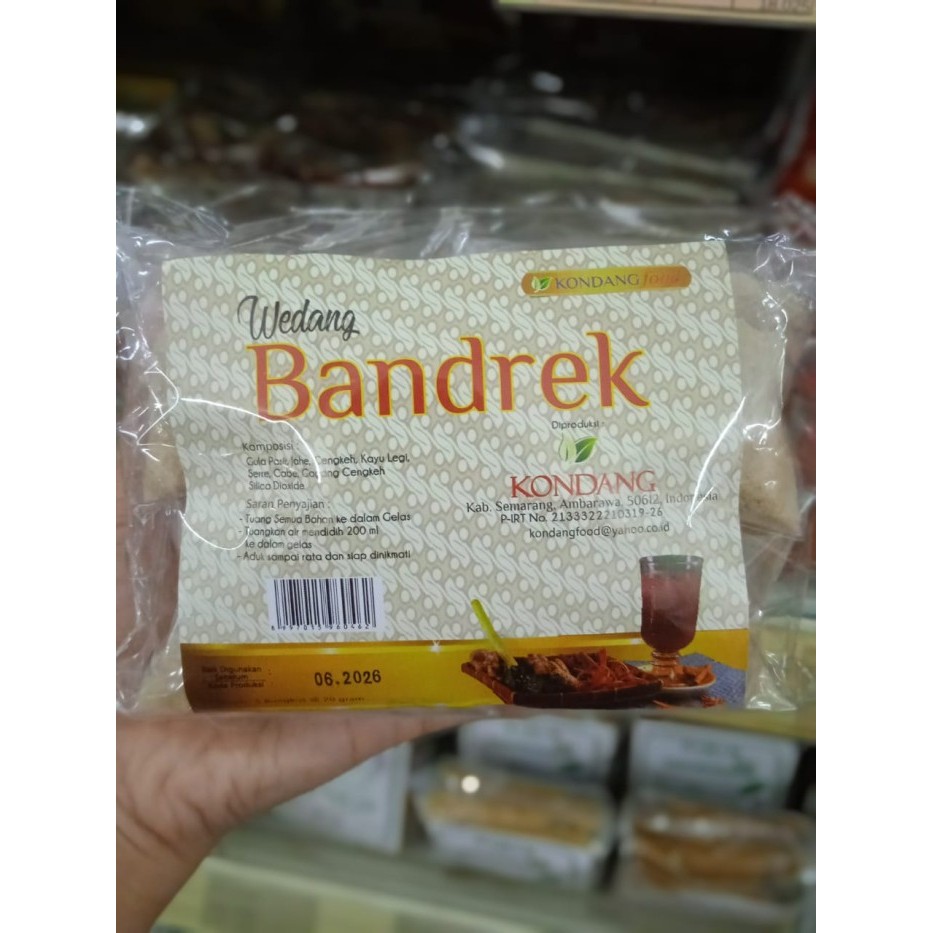 Jual Wedang Bandrek Kondang Isi 5bungkus | Shopee Indonesia