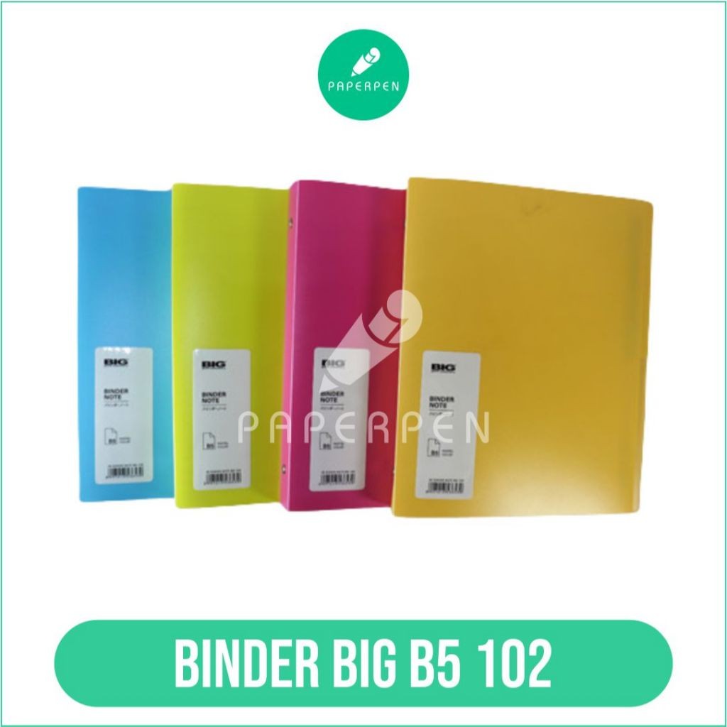 Jual [SG] BINDER BIG B5 102/buku binder/binder big | Shopee Indonesia