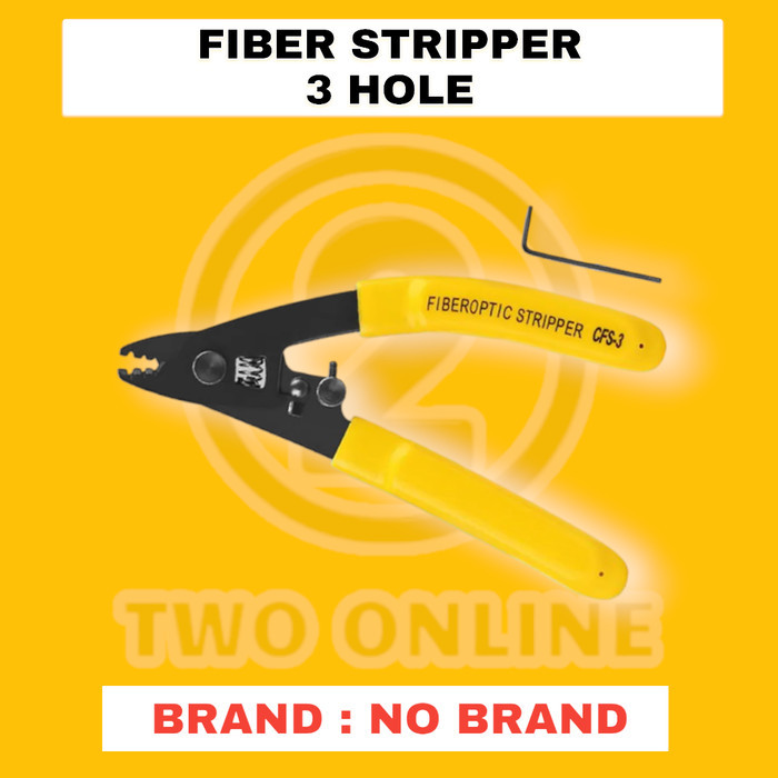Jual cod Fiber Optic stripper 3hole Bosi tools / Stripper /FO - Putih ...