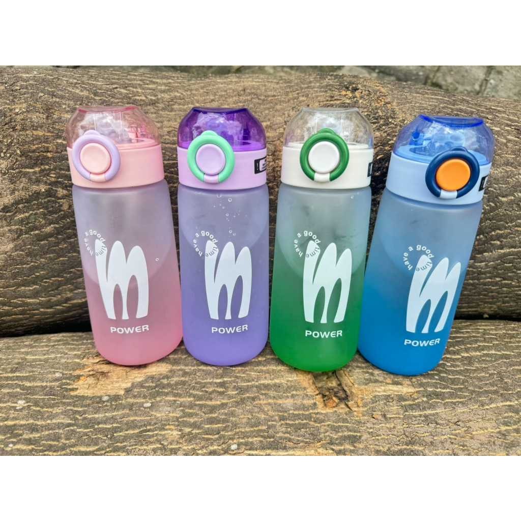 Jual HOMEWARE - Botol Minum M POWER 650ml Aesthetic BPA FREE Ukuran ...