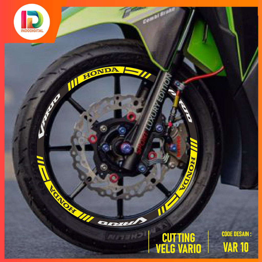 Jual Stiker Velg Vario Led Old New 125 150 R14 Var 10 sticker velk ...