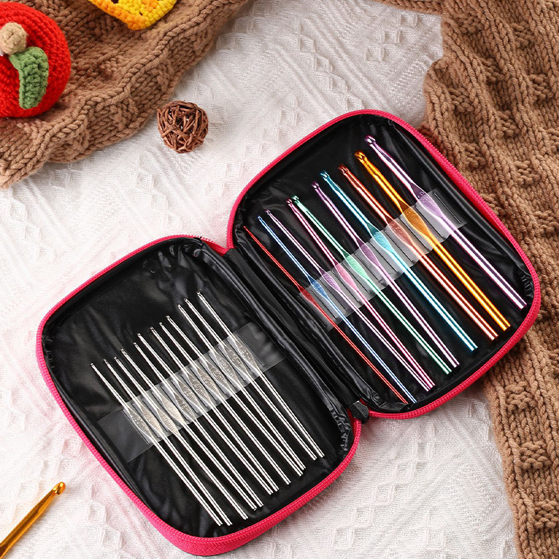 Jual 100PCS DIY Jarum Rajut Set /Kit merenda / Hakpen Set / Kombinasi ...